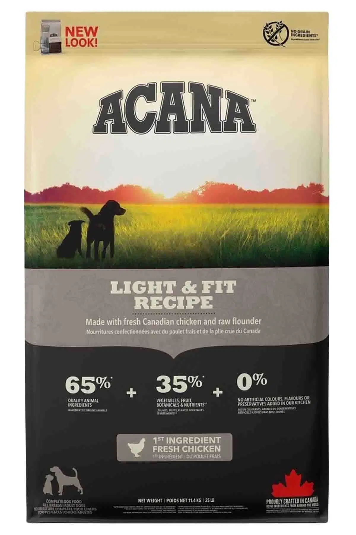 Acana Heritage Light&Fit Yetişkin Köpek Maması 11.4 kg