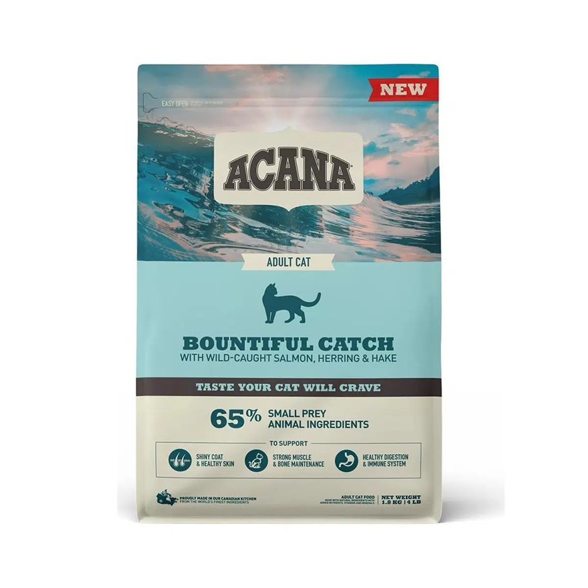 Acana kedi adult bountiful catch 1.8kg