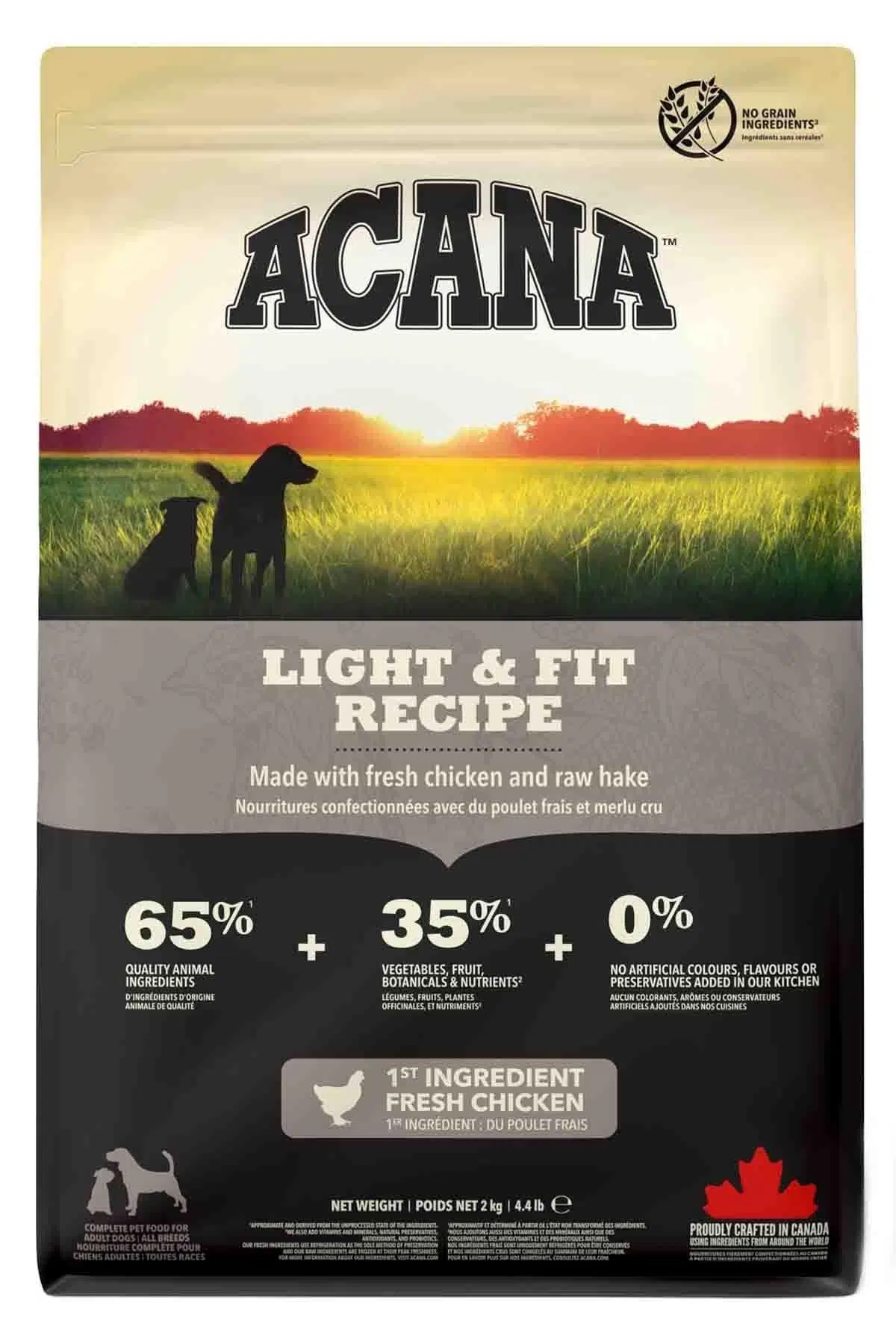 Acana Light Fit Tahılsız Diyet Yetişkin Köpek Maması 2kg