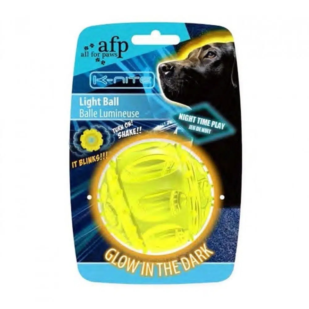AFP K-nite Işıklı Köpek Oyun Topu 7,3cm