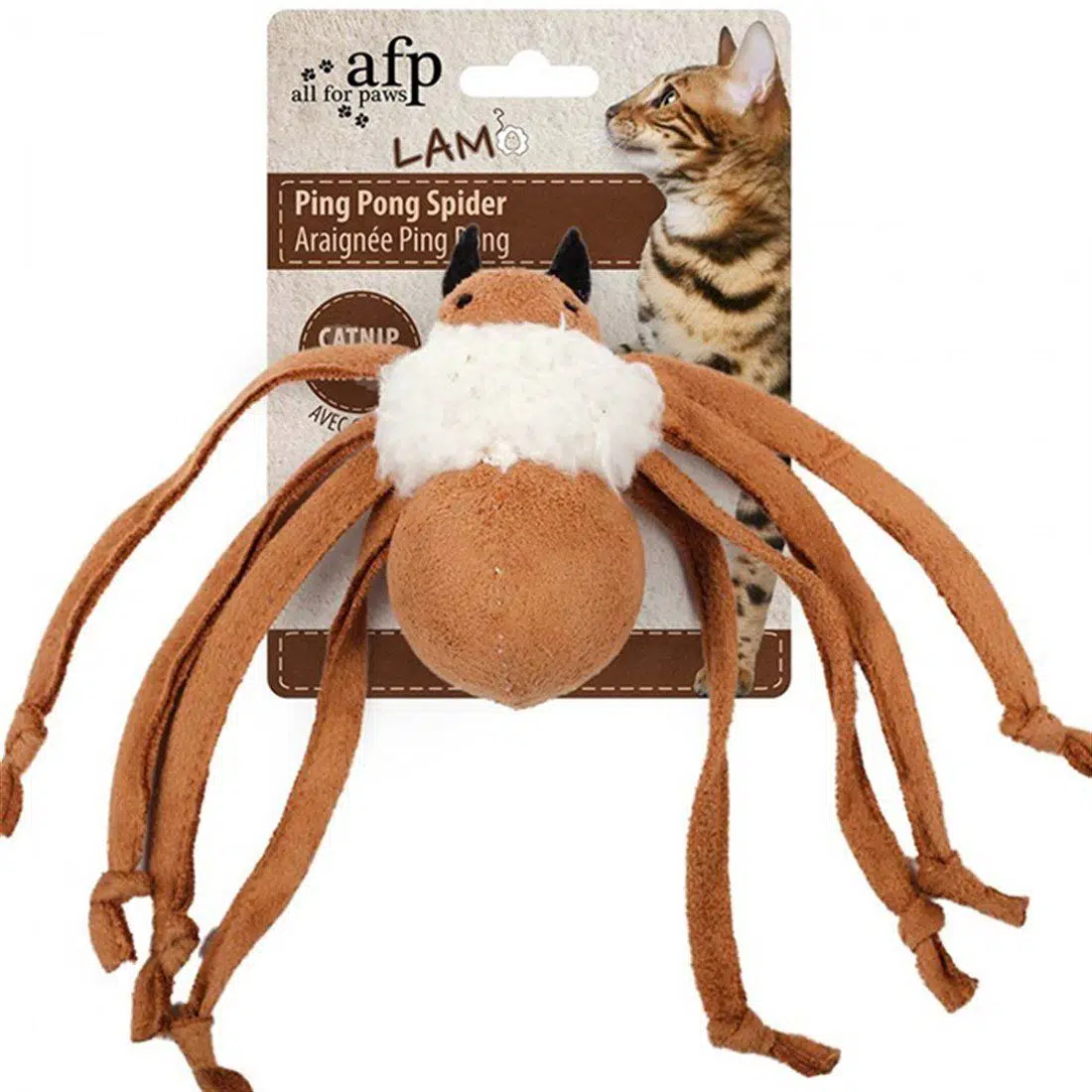 Afp Peluş Sesli Örümcek Kedi Oyuncağı 2116