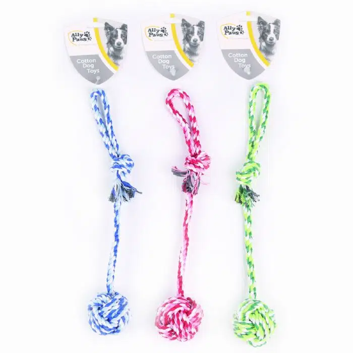 Ally paws çekiştirme top diş ipi 10638