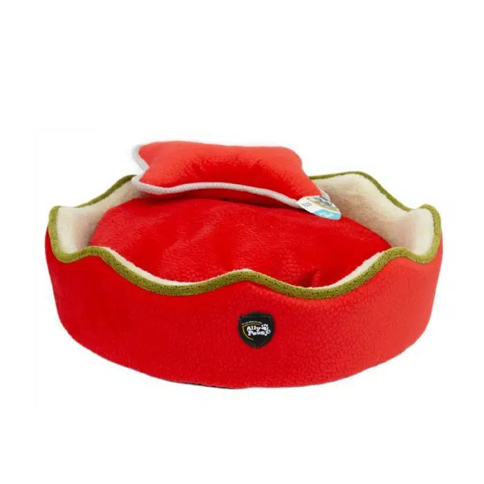 Ally paws yastıklı yuvarlak papatya yatak