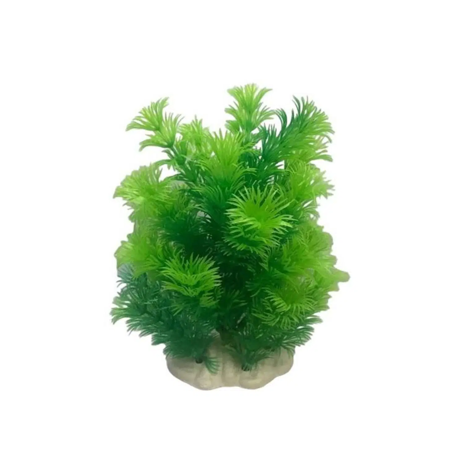 Fancy Plastik Akvaryum Bitkisi Sarı Kırmızı Yeşil 1 Adet