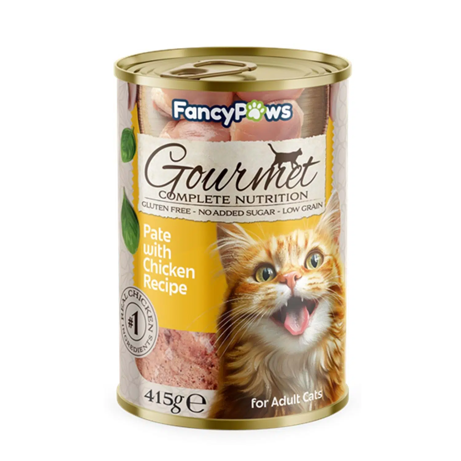 Fancy Paws Tavuklu Yetişkin Pate Kedi Konserve Mamas