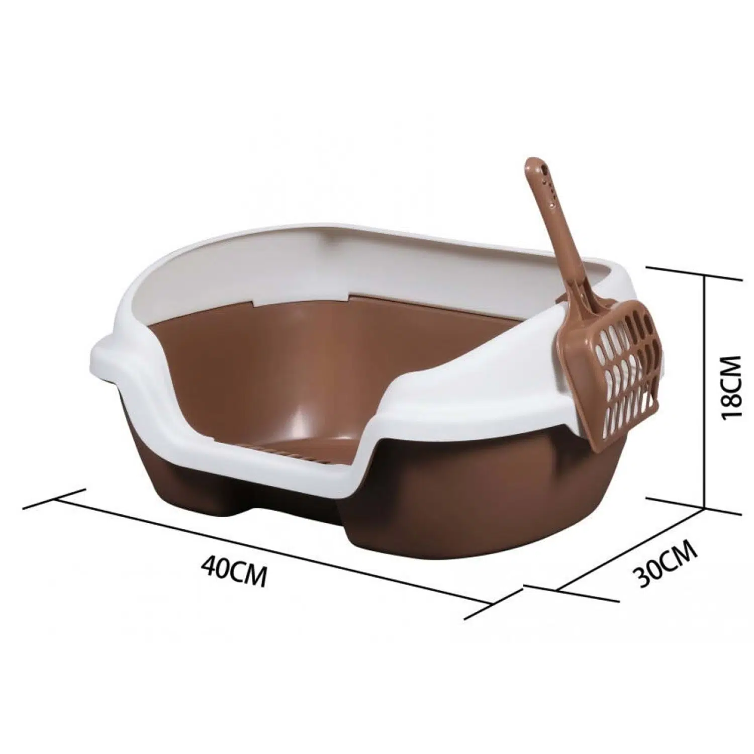 Jcs Açık Yavru Kedi Tuvaleti 40*30*18 Cm