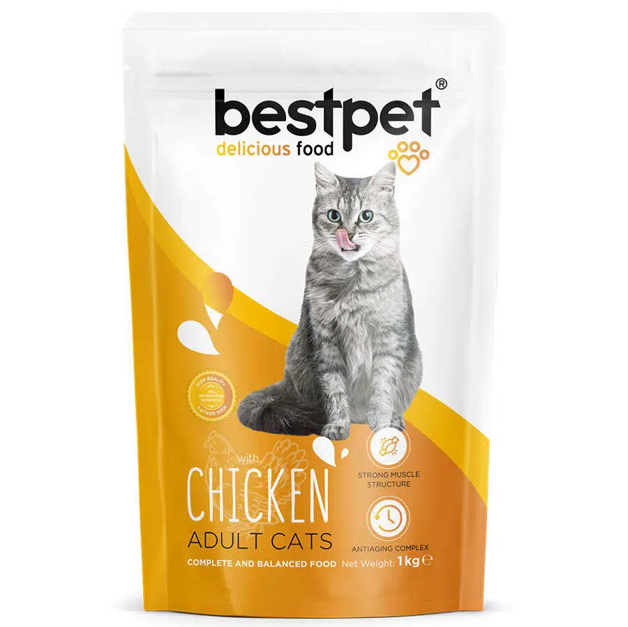 Bestpet Tavuk Etli Yetişkin Kedi Maması 1 Kg