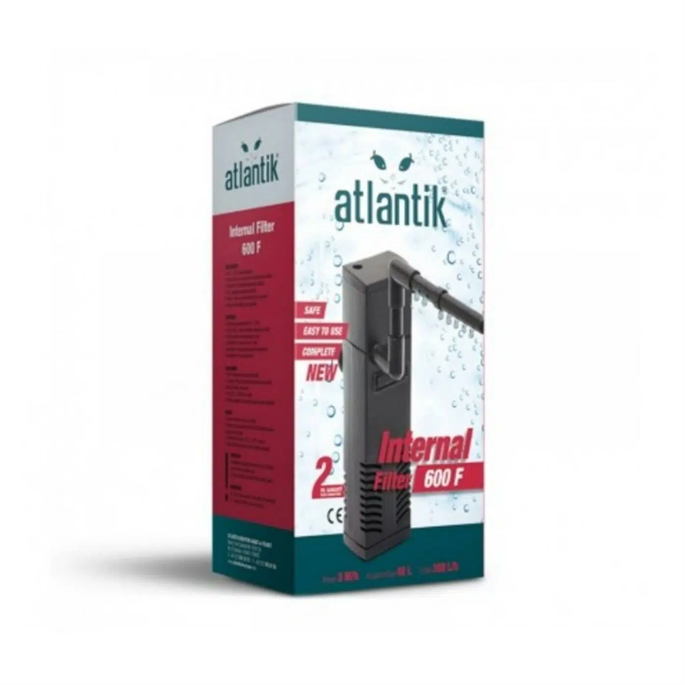 Atlantik İntrenal Akvaryum İç Filtre 600f 40 lt