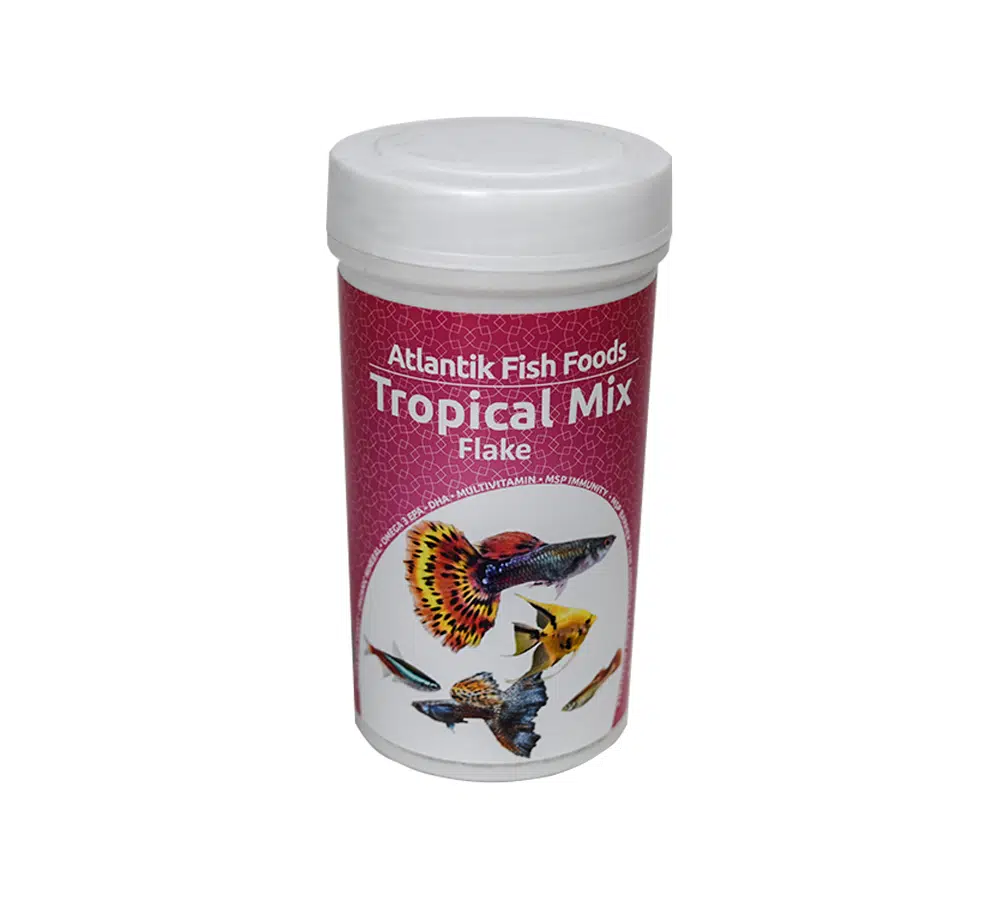 Atlantik Tropical Mix Flake Balık Yemi 100 Ml
