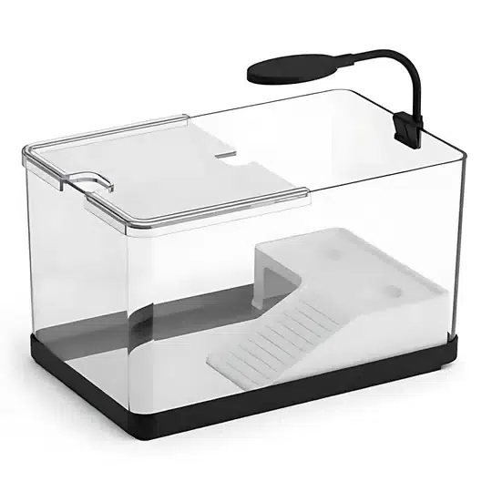 Haqos Turtle Simple 30 Ledli Plastik Kaplumbağa Bahçesi 30x19x18,5Cm