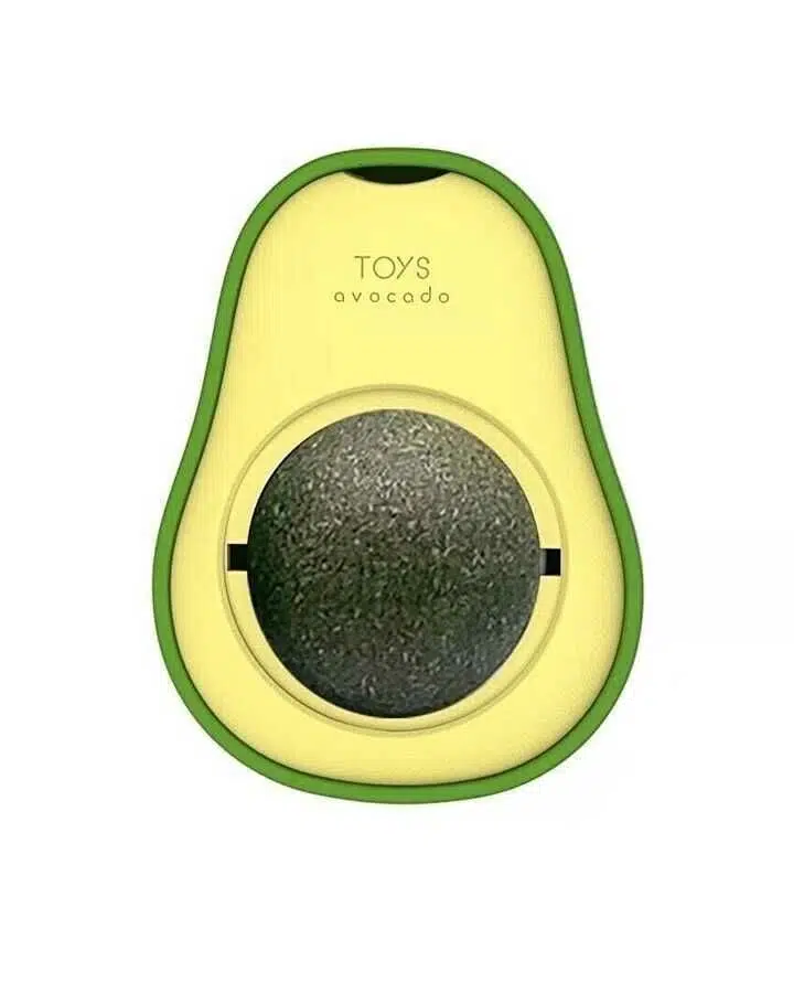 Avokado Catnipli Kedi Topu Oyuncağı