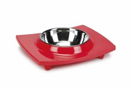 Beeztees Suki Mela Kedi Köpek Mama Kabı Kırmızı 350 ML