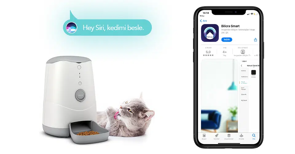 Bilicra Feed Me Akıllı Mama Kabı 3.7 Lt.