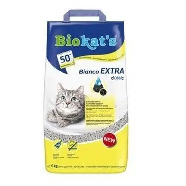 Biokats Bianco Aktif Karbonlu Kedi Kumu10LT
