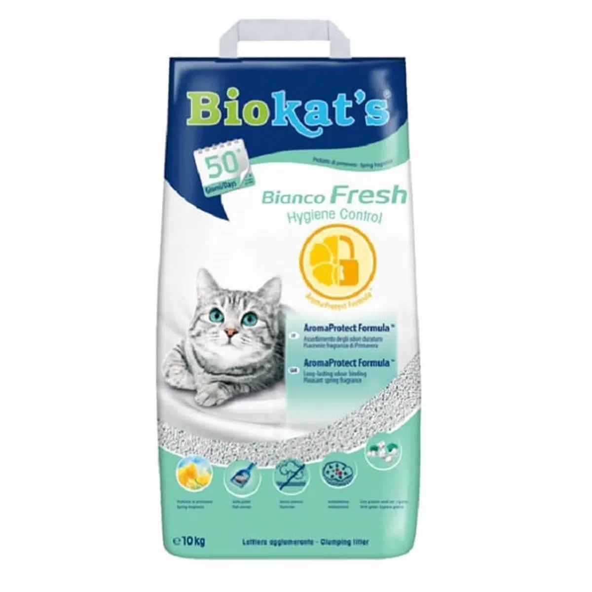 Biokats Fresh Bahar Kokulu Kedi Kumu 10 lt
