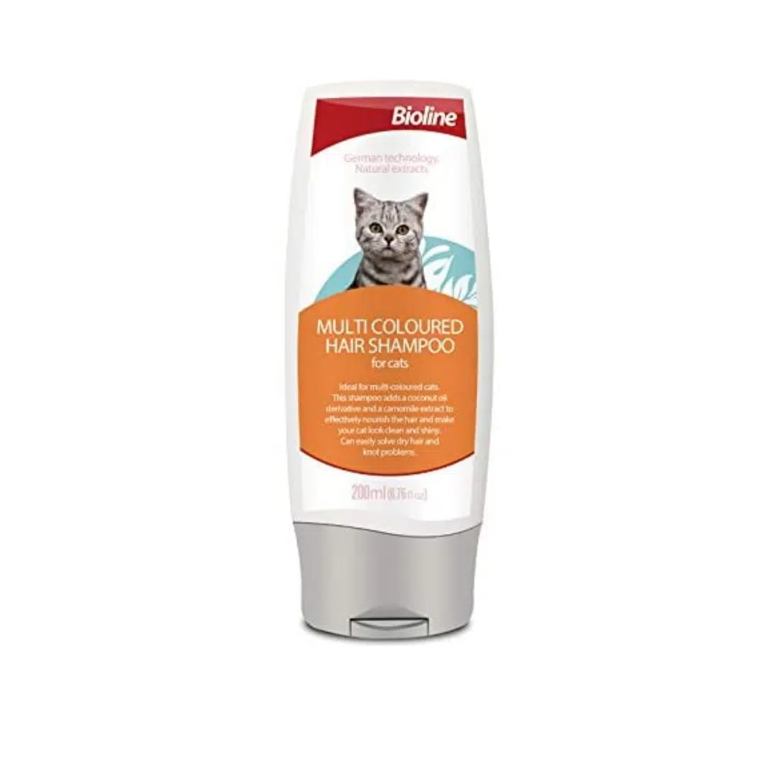 Bioline Kedi Şampuanı Çok Renkli Kediler 2387 200ml