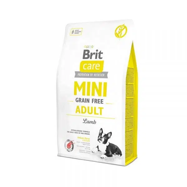 Brit Care Mini Kuzulu Tahılsız Yetişkin Köpek Maması 2kg
