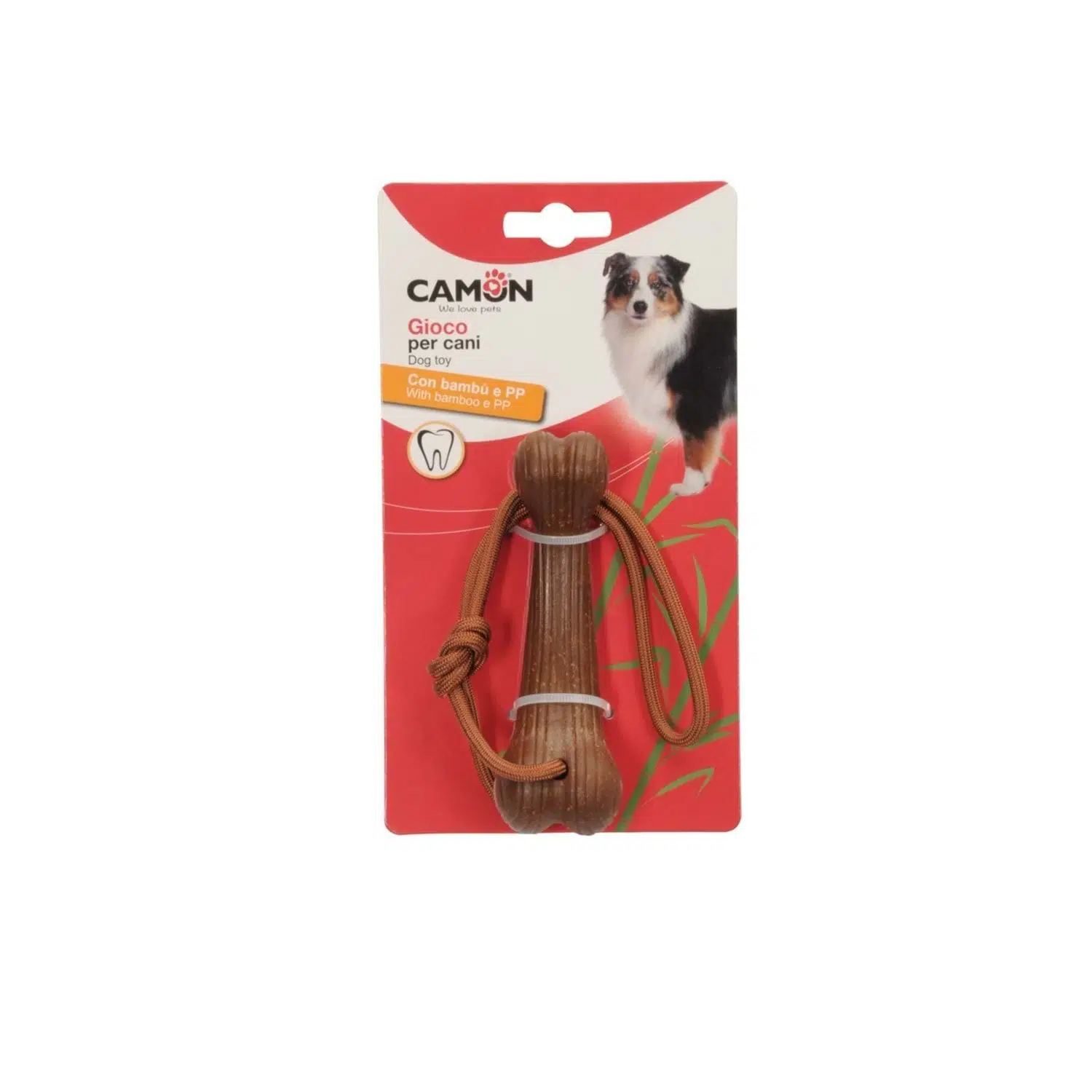 CAMON OYUN. BAMBU DİŞ KAŞIMA İPLİ SERT 12 CM AD530