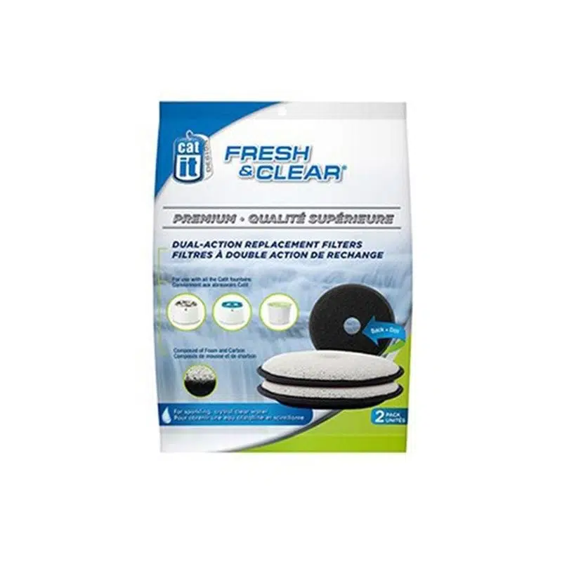 Catit Su Pınarı Yedek Filtre Dual Action 2li 50029