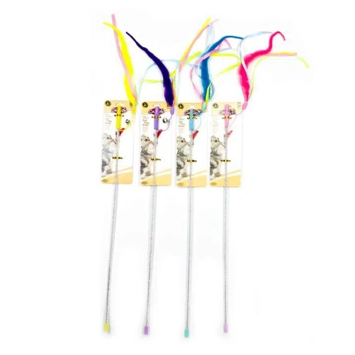 Catlife Kuyruklu Püsküllü Sesli Kedi Oltası 203598