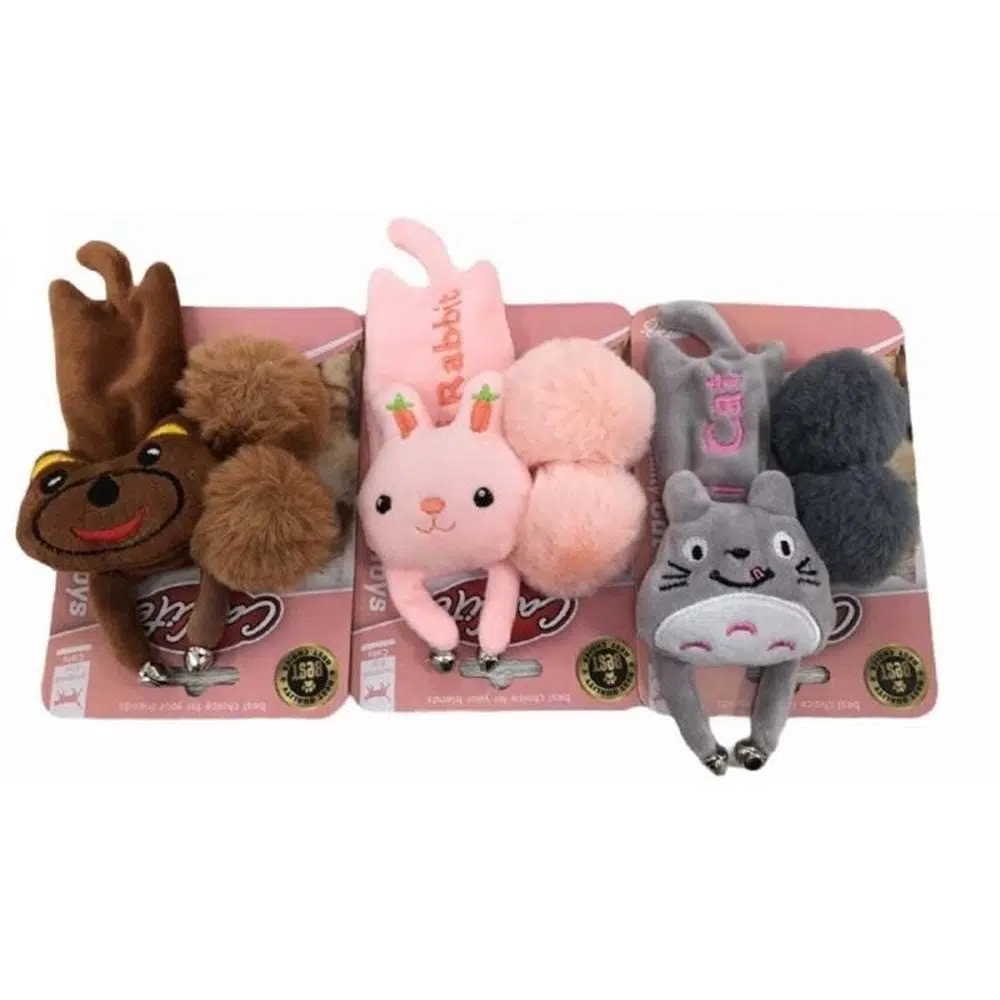 Catlife Tüylü Peluş Tavşan Kedi Oyuncağı 203109