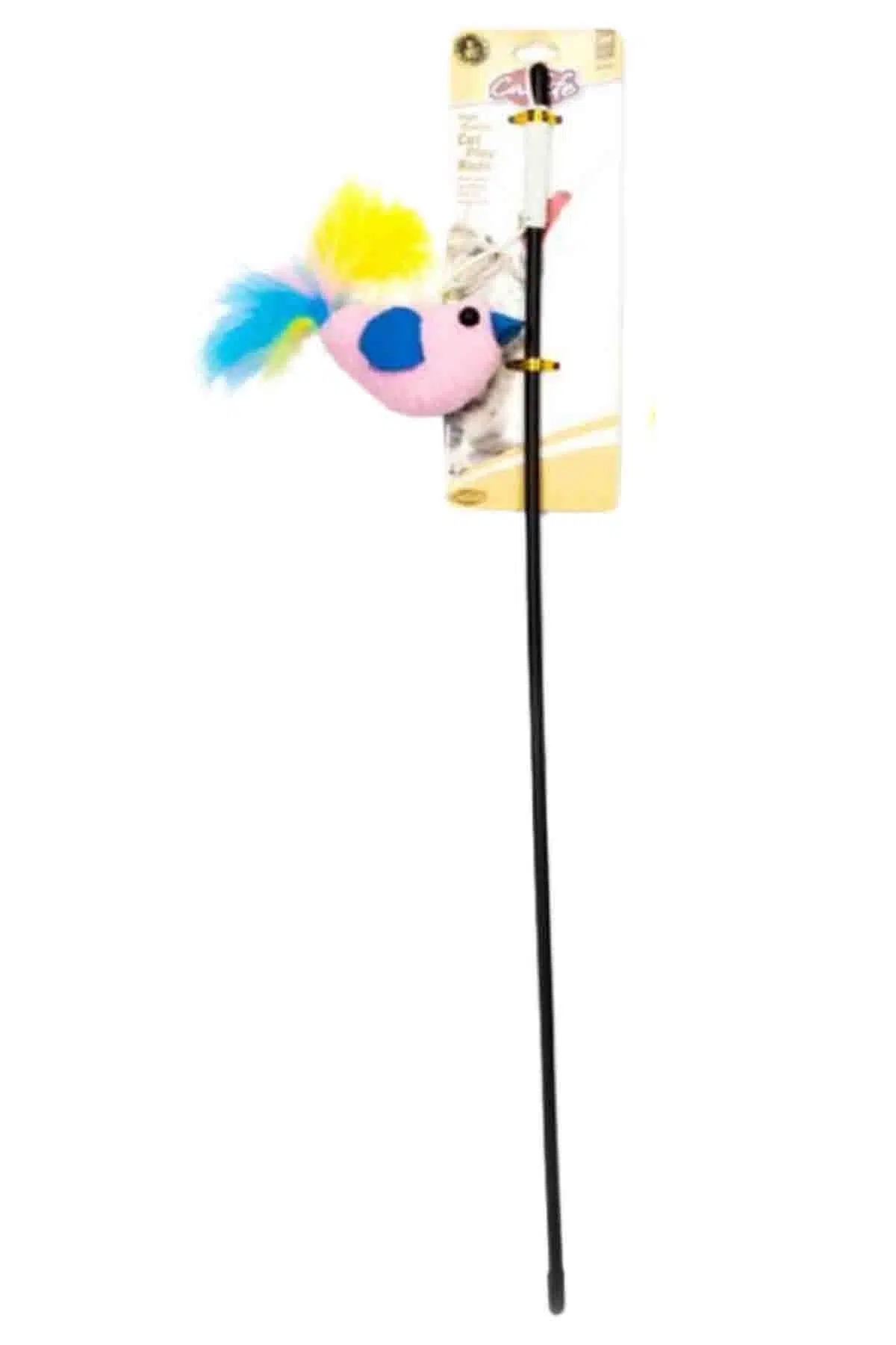 Catlife Zilli Tüylü Kuş Kedi Oltası 203604