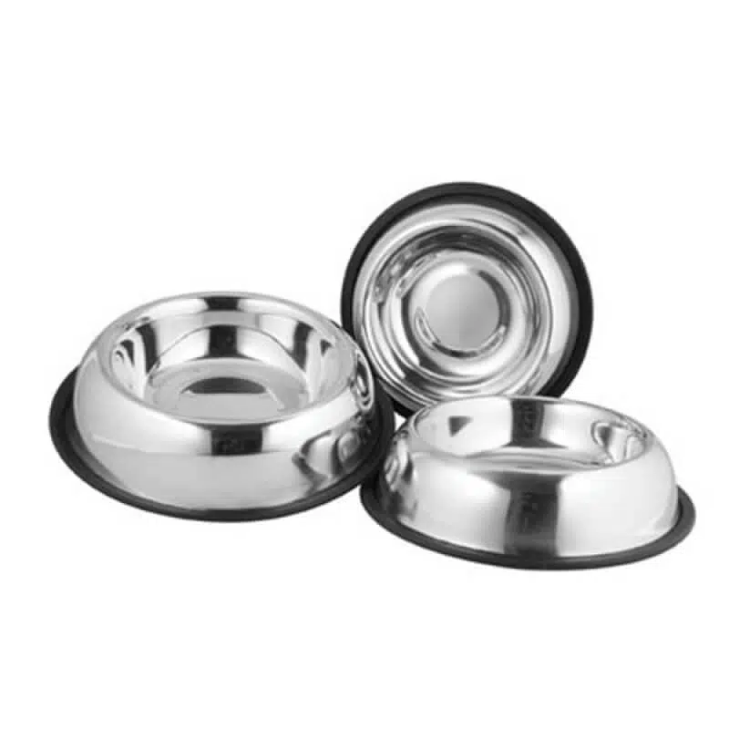 Çelik Mama Kabı Oval 96 Oz Çap: 25 cm