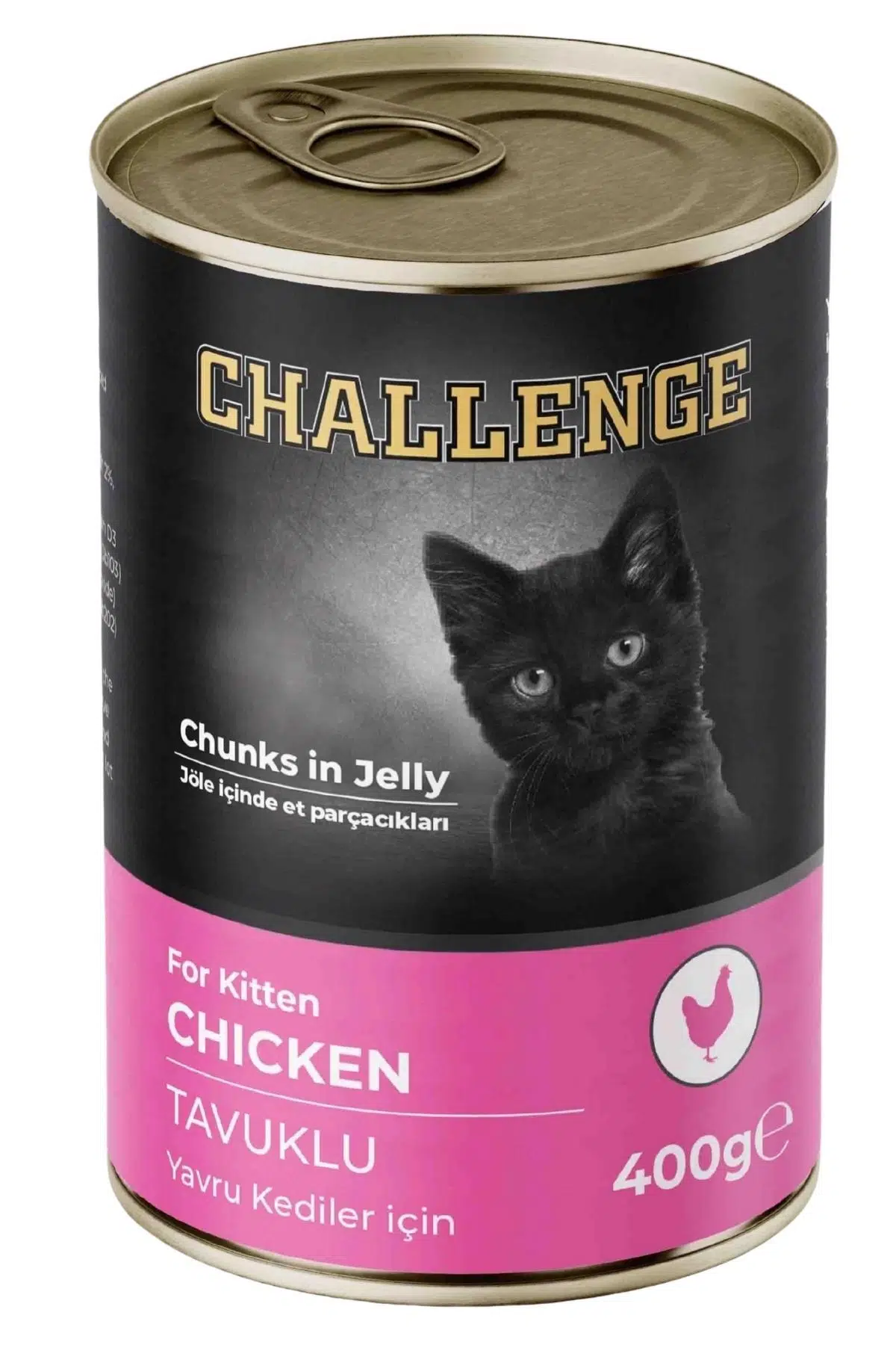 Challenge Kitten Tavuklu Yavru Kedi Konservesi 400 Gr