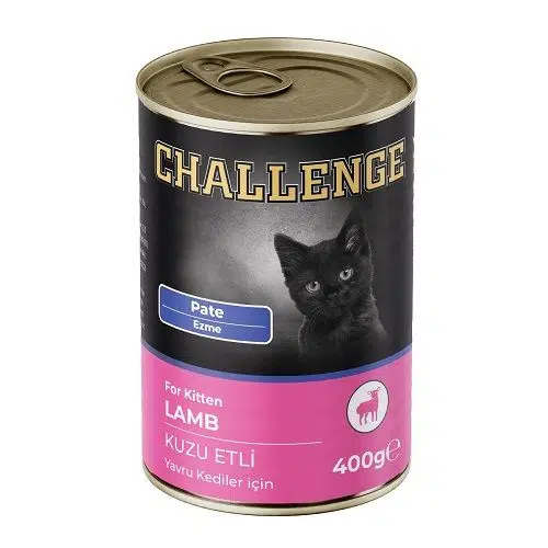 Challenge Pate Kuzu Etli Yavru Kedi Konservesi 400 gr