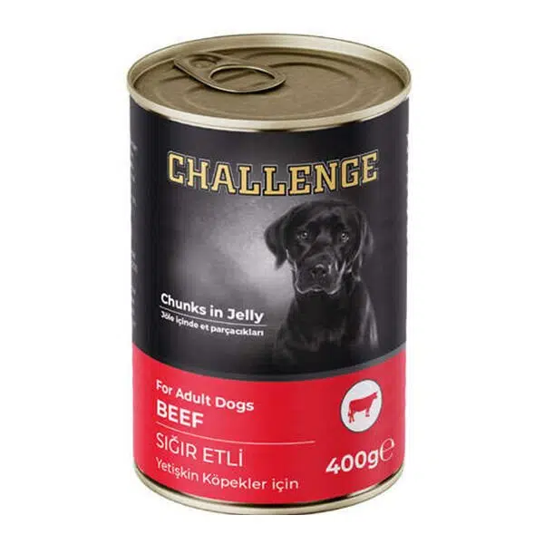 Challenge Sığır Etli Köpek Konservesi 400 gr