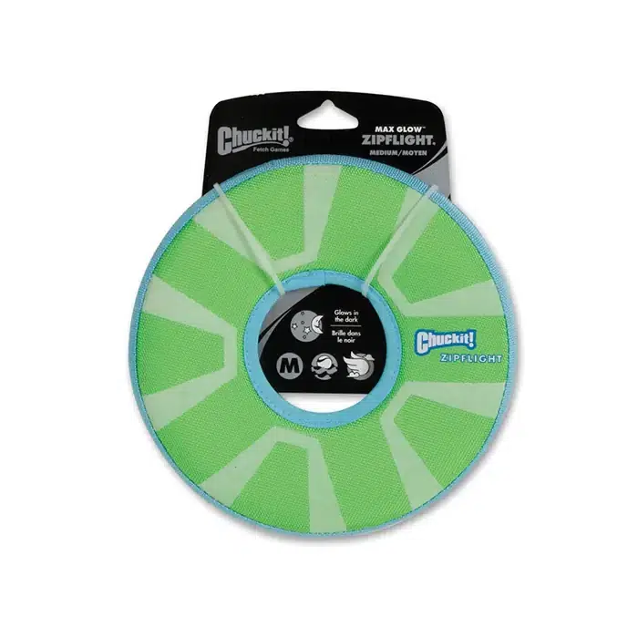 Chuckit Zip Flight Gece Parlayan Frizbi Medium
