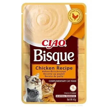 Ciao Bisque Tavuklu Kedi Ödülü 40 Gr
