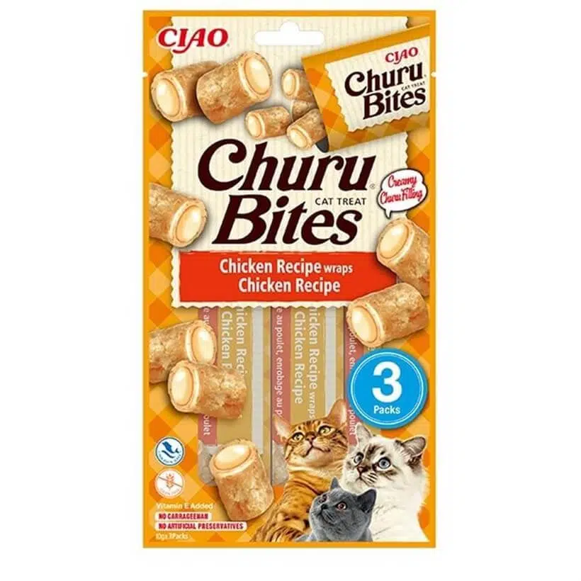 Ciao Bites Tavuk Sargılı Kedi Ödülü 3 X 10 Gr