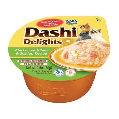 Ciao Dashi Tavuklu Deniz Taraklı Kedi Çorbası 70 Gr