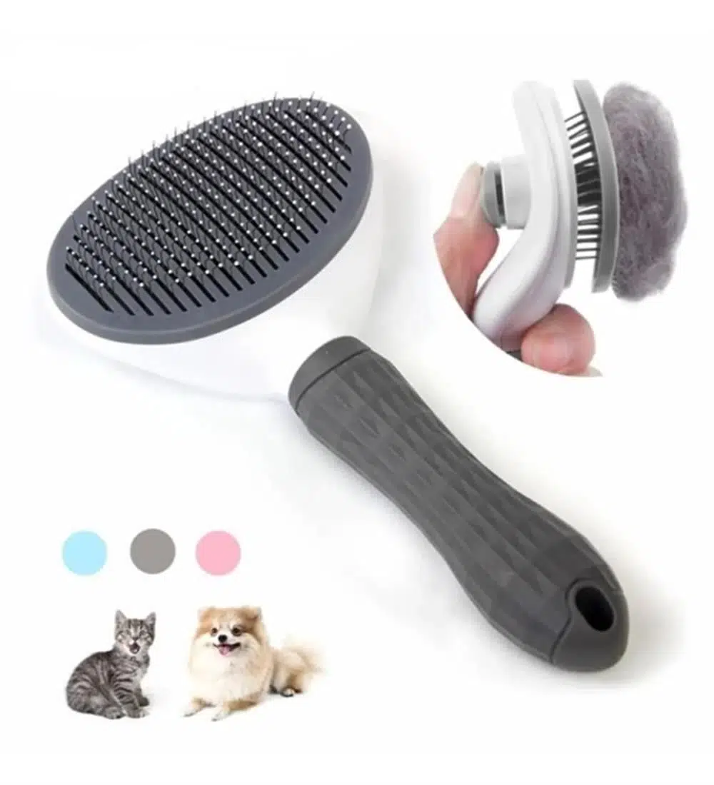 CLEAN TÜY ATMALI LÜX OVAL FIRÇA TARAK 10*19cm