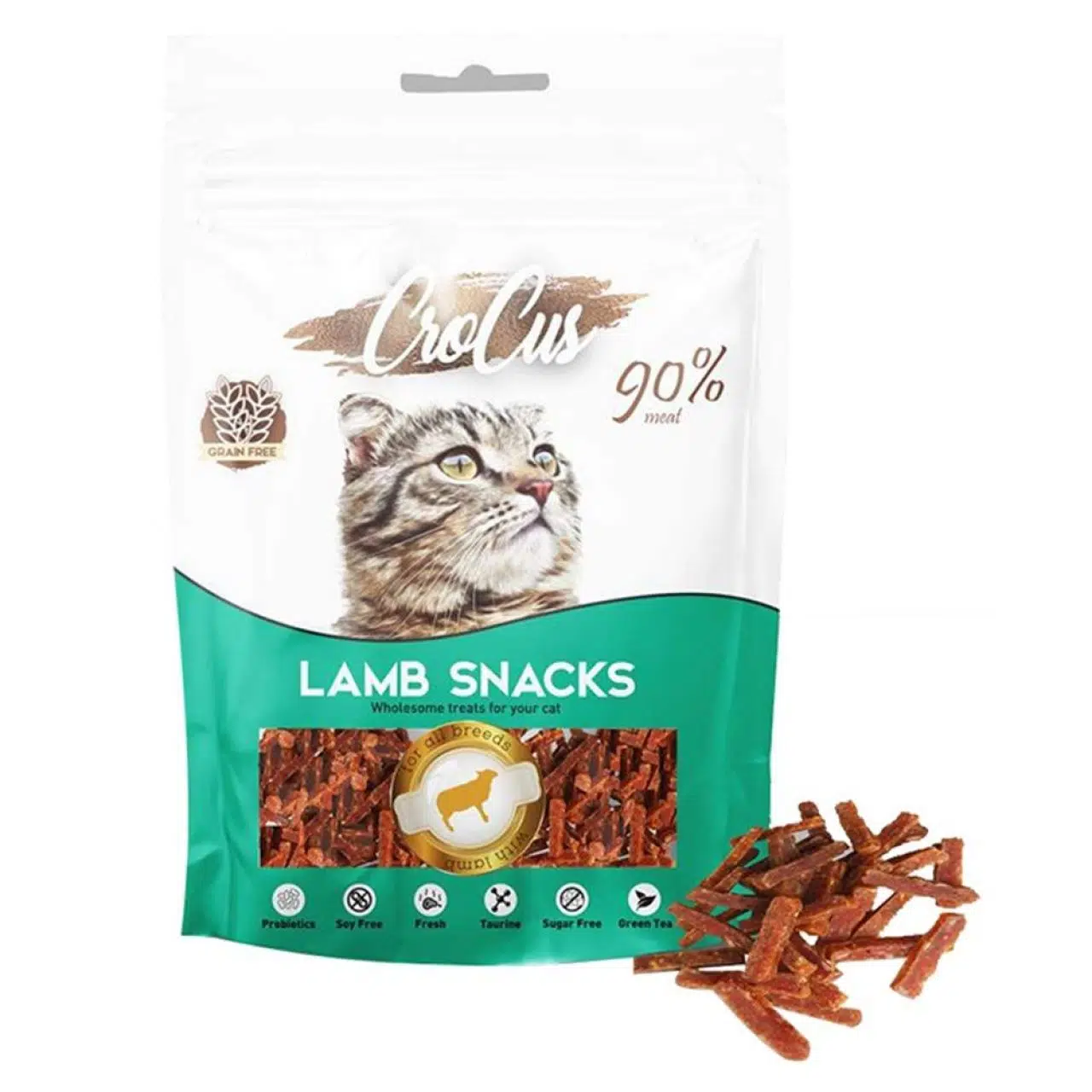 Crocus Snack Kuzulu Kedi Ödülü 80gr