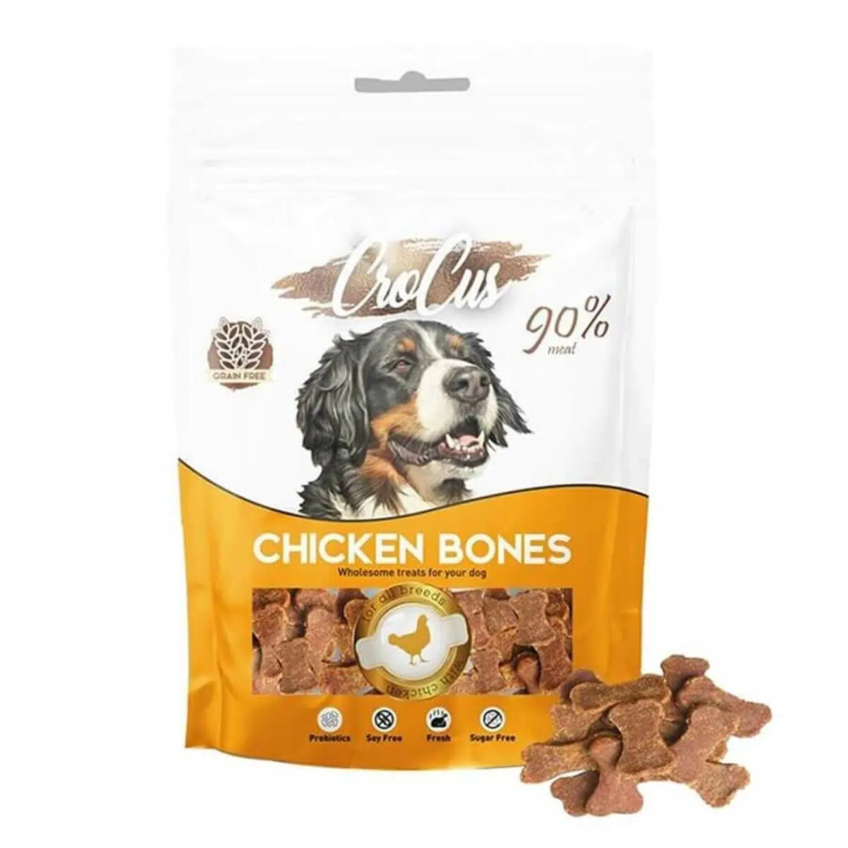 Crocus Tahılsız Tavuklu Köpek Ödül Maması 80 gr