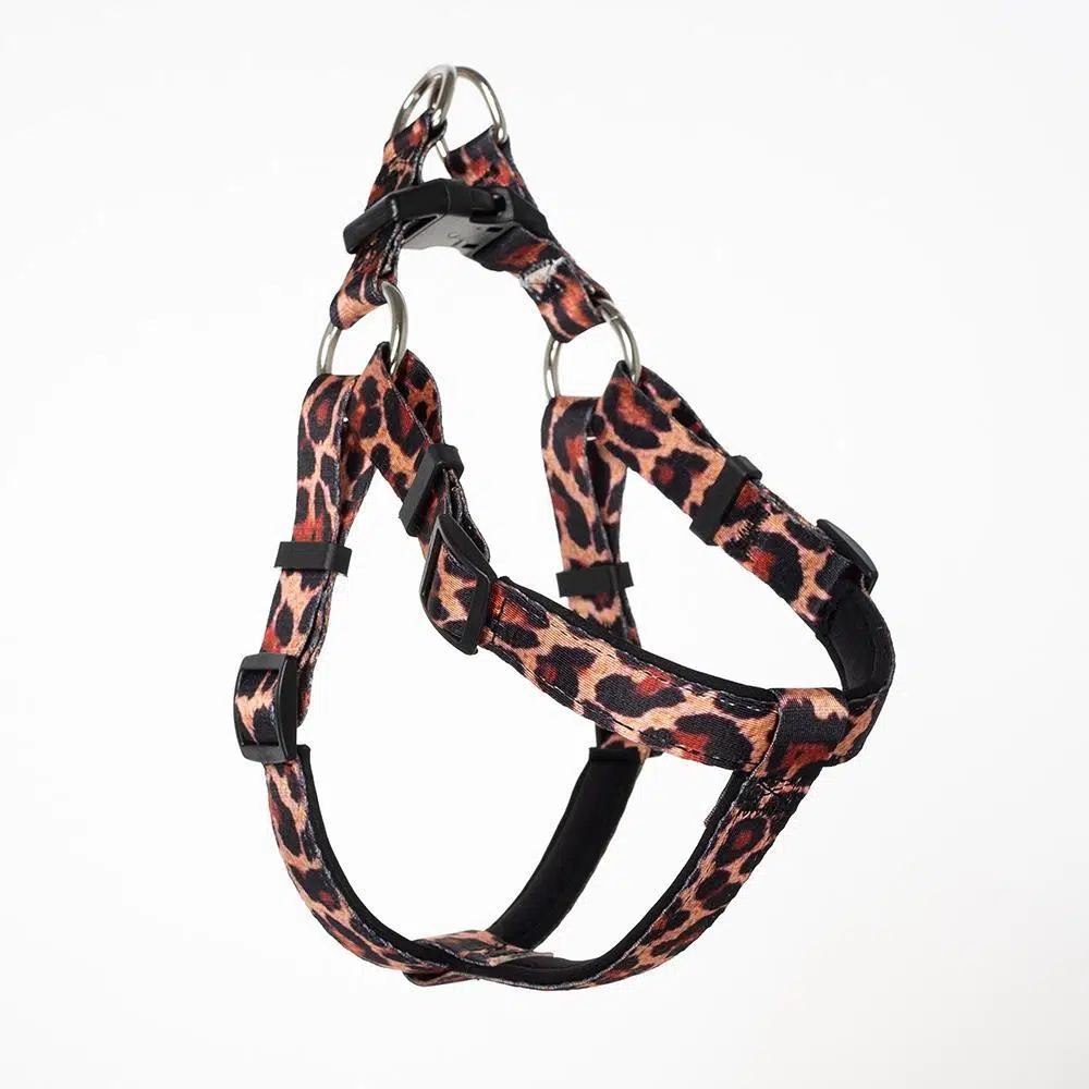 Doca Dokuma Göğüs Tasması L Leopar