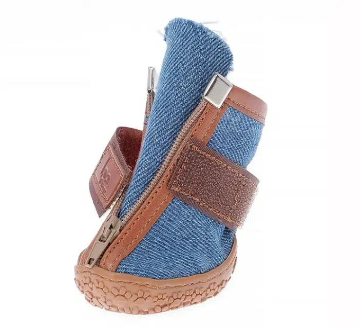 DESIGN AYAKKABI FERMUARLI DARK DENIM NO:1