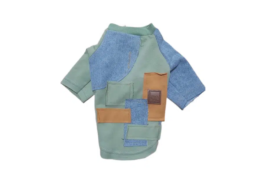 DESIGN CASUAL DENIM T-SHIRT S