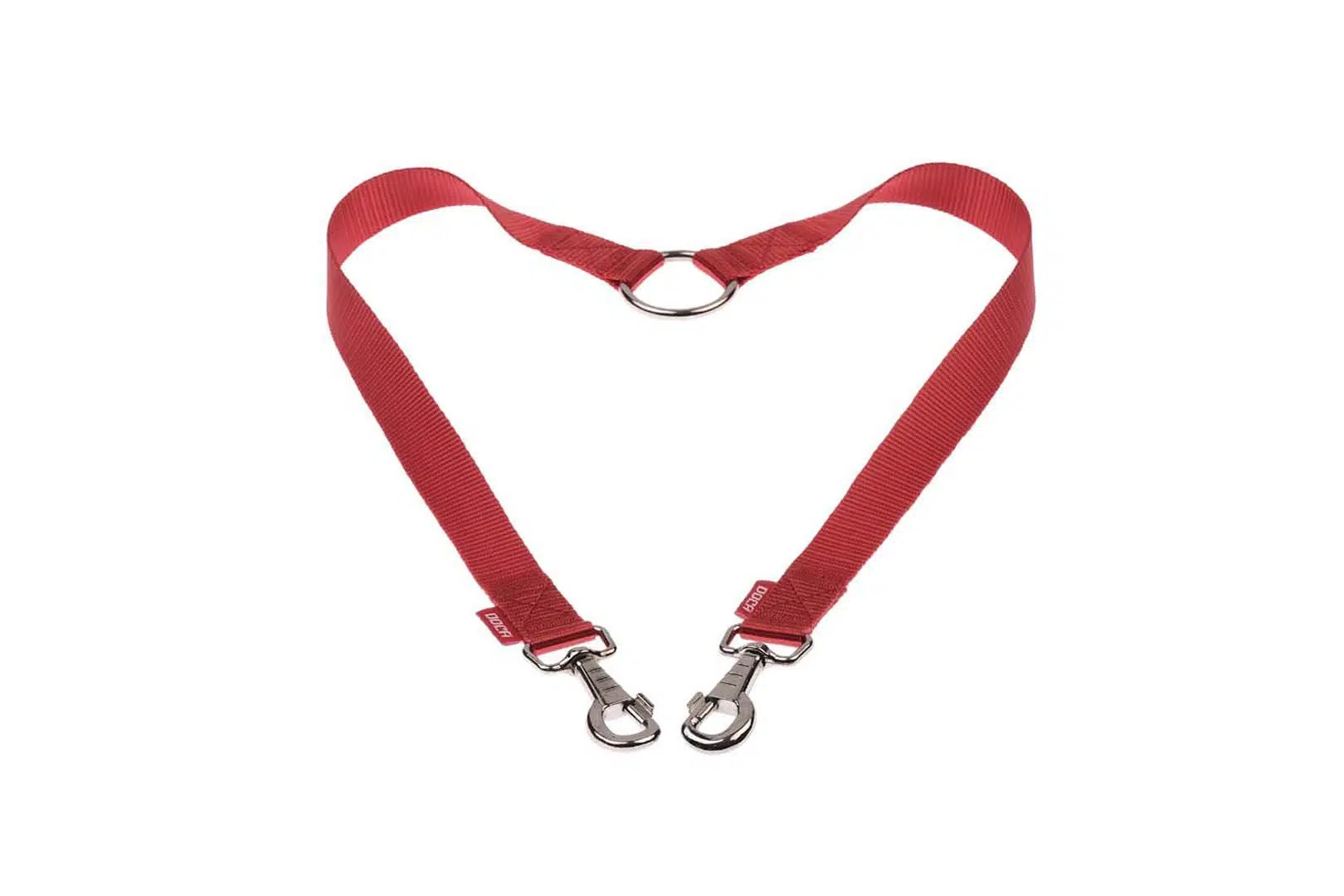 Doca 2 Li Köpek Gezdirme Tasması Kırmızı 1.5cm X 50cm