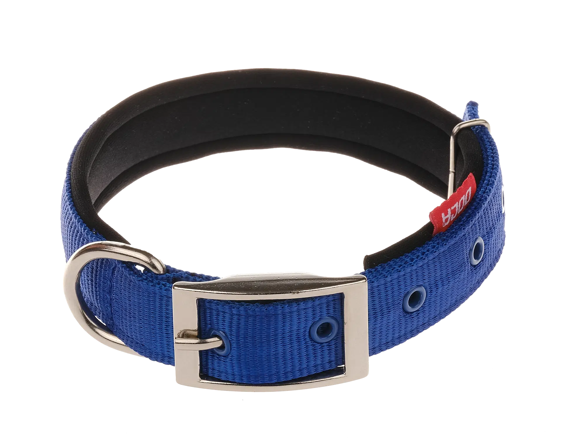 Doca 55 Cm Dokuma Boyun Tasması Mavi 32-44 Cm