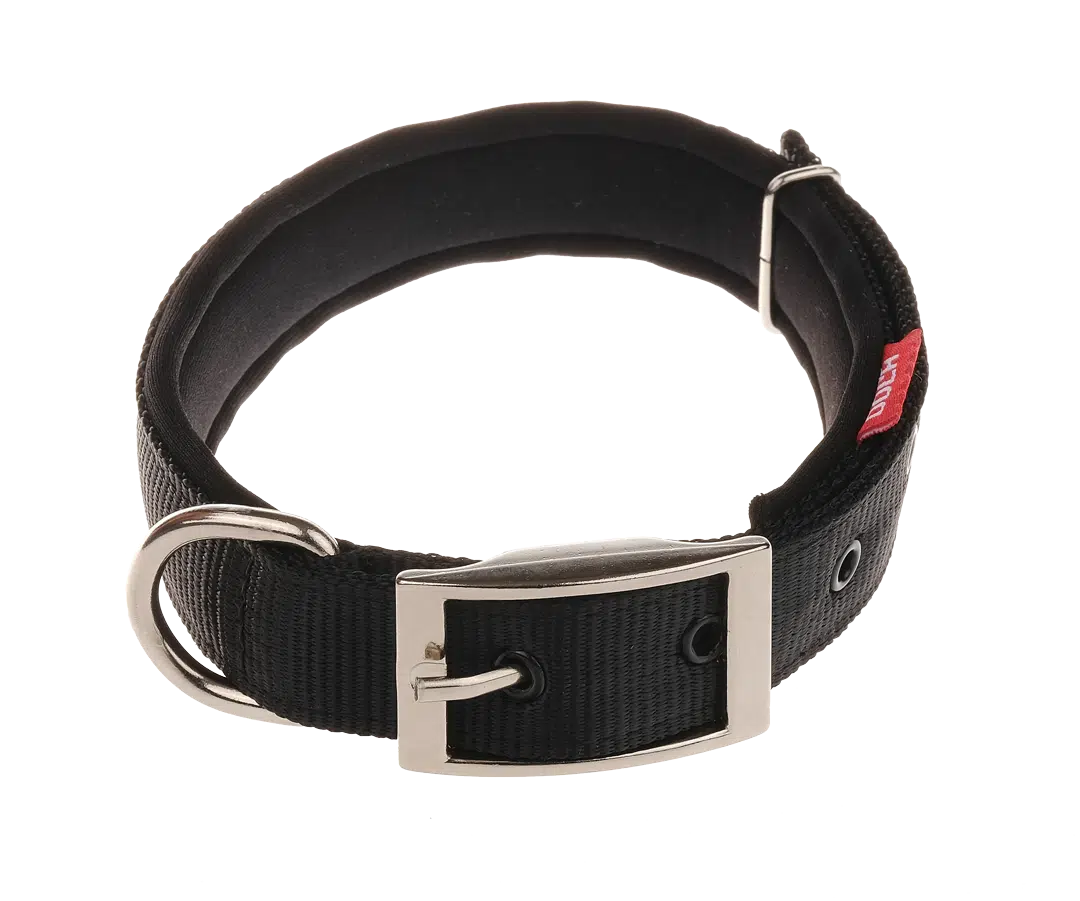 Doca 65 Cm Dokuma Boyun Tasması Siyah 41-54 Cm