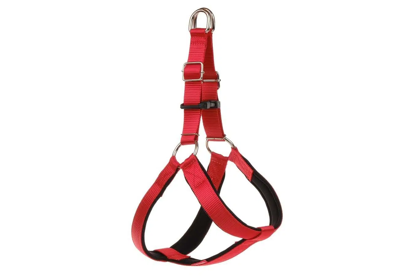 Doca Dokuma Köpek Göğüs Tasması Kırmızı S