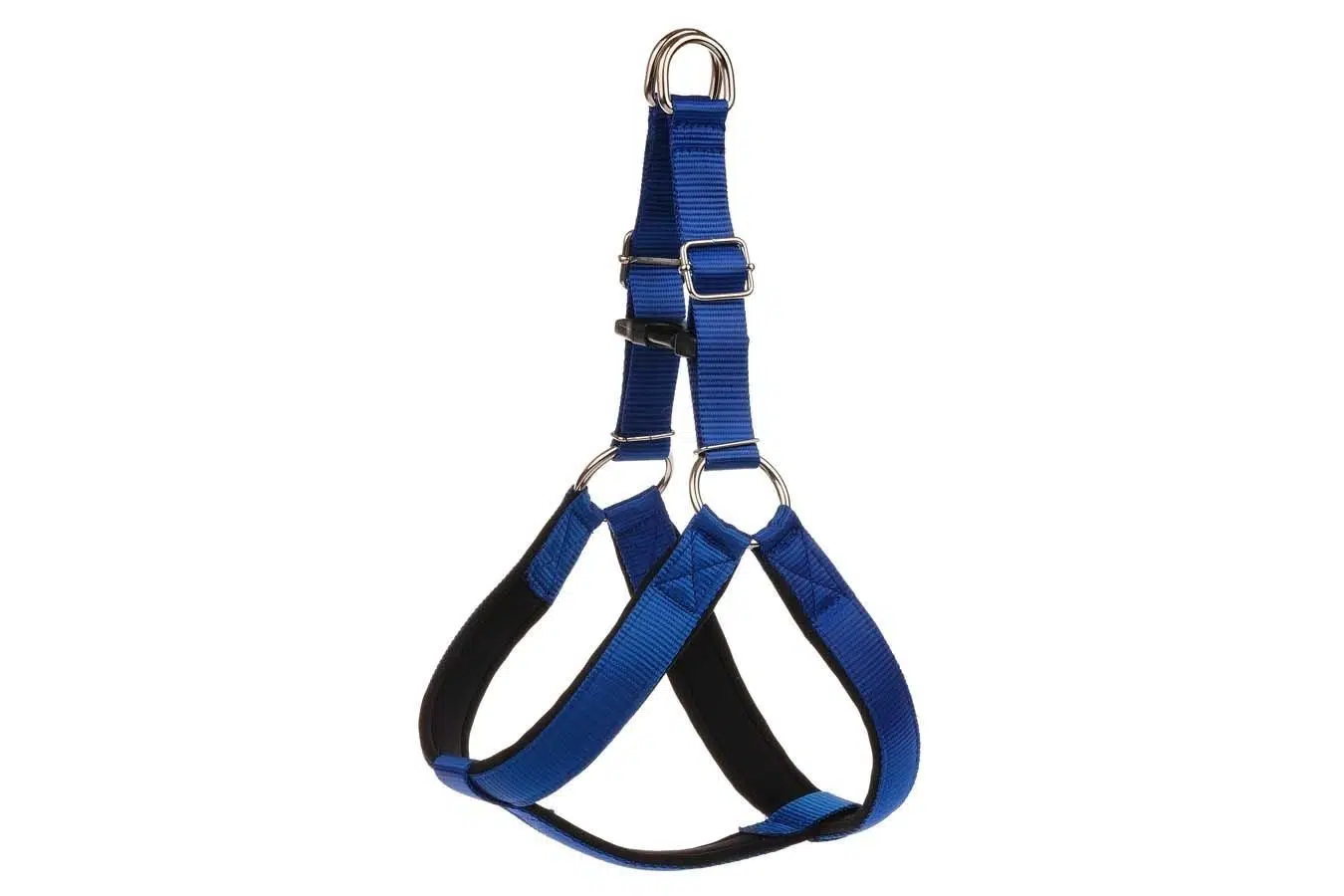 Doca Dokuma Köpek Göğüs Tasması Mavi XL