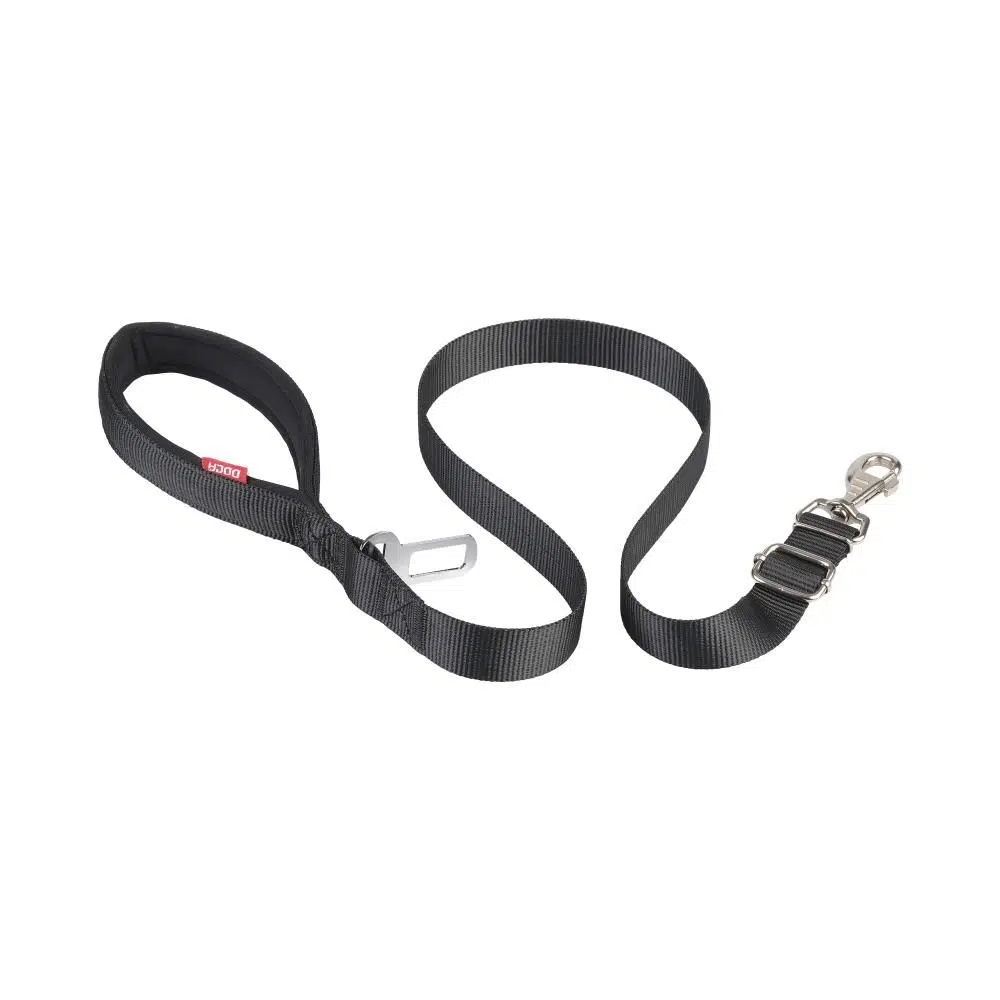 Doca Emniyet Kemerli Gezdirme 2cm*80-120cm Siyah