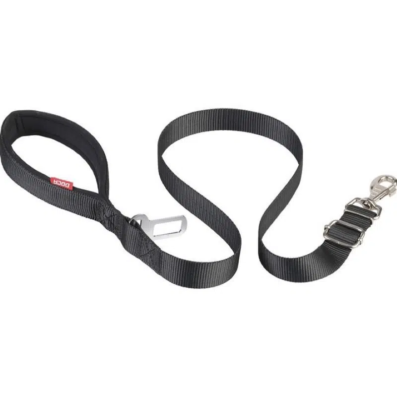 Doca Emniyet Kemerli Gezdirme Siyah Sevk Kayışı 1.5cm*120cm