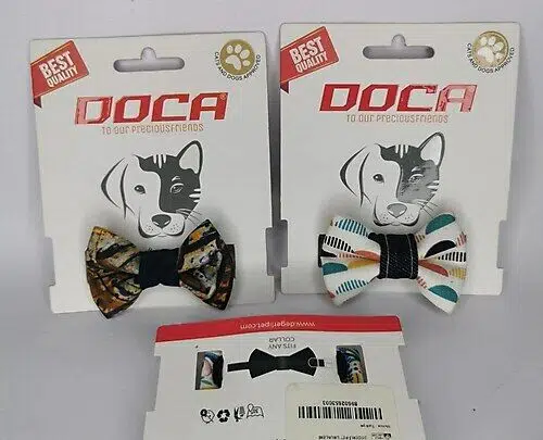 Doca kedi ve köpek papyon XS 6cm