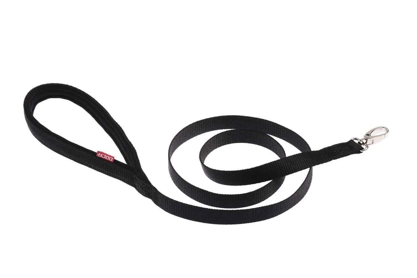 Doca Köpek Gezdirme Şerit İpi Siyah 1,5 * 120 cm