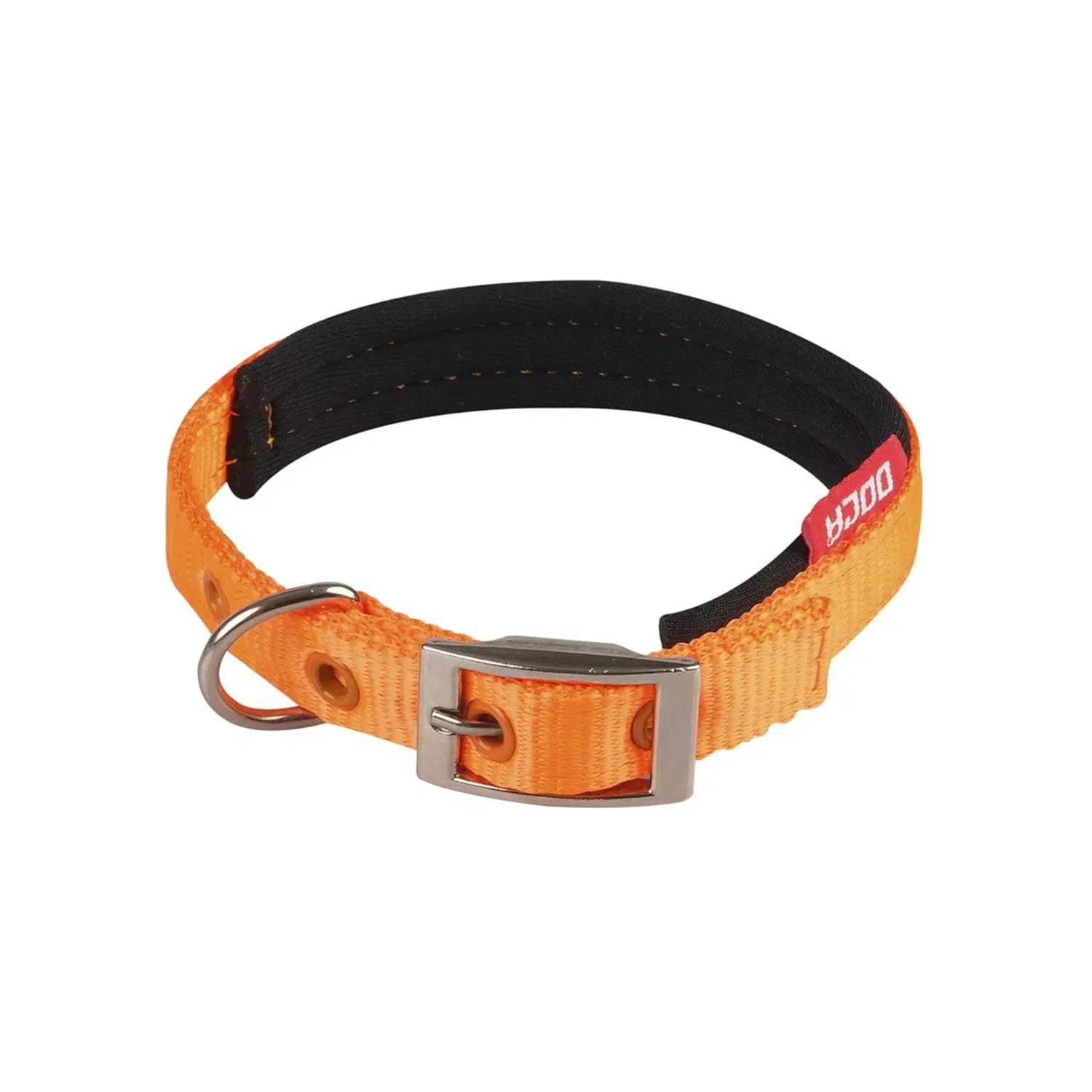 Doca KP 50cm dokuma boyun tasması 29-40cm Turuncu